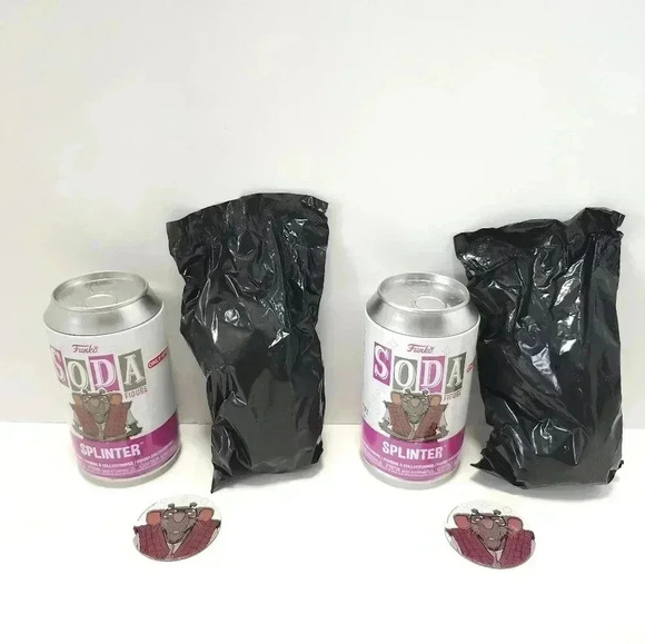 Funko Pop Soda Splinter NEW Lot Of 2 - Picture 3 of 3